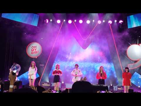 191207 Fancam GFriend(여자친구) - Rough Ballad Vr at OMG(Oh My Gig) Telkomsel