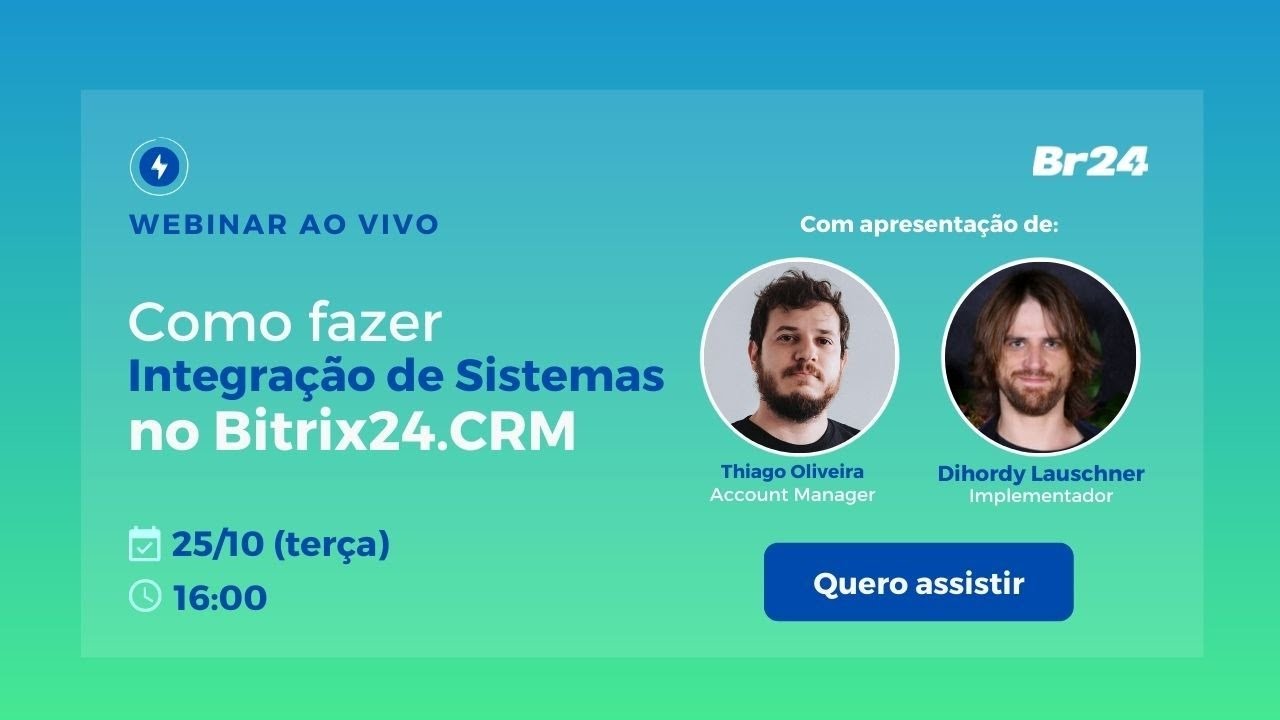 Webinar | Como fazer integração de sistemas no Bitrix24
