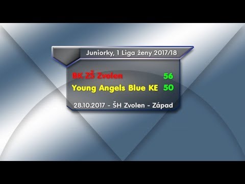 BK ZŠ Zvolen – Young Angels Blue KE 56:50 (19:28)