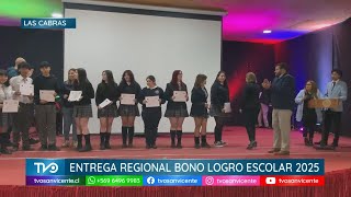 Más de 15 mil estudiantes recibieron el Bono Logro Escolar 2025 en la región de O’Higgins