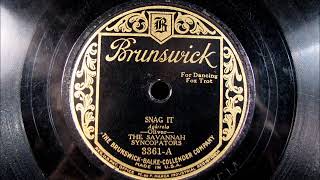 SNAG IT by The Savannah Syncopators (King Oliver's Dixie Syncopators) 1926