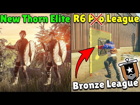 So, This is Why Ubisoft Buffed Thorn! | 10 IQ Pro League Moments! - Rainbow Six Siege