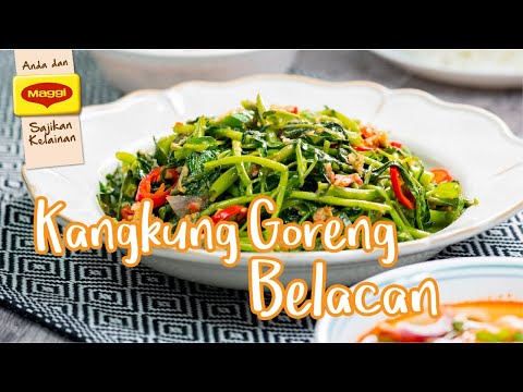 Fried Kangkung Belacan