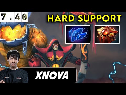 xNova Warlock Hard Support - Dota 2 Patch 7.40 Pro Pub Gameplay