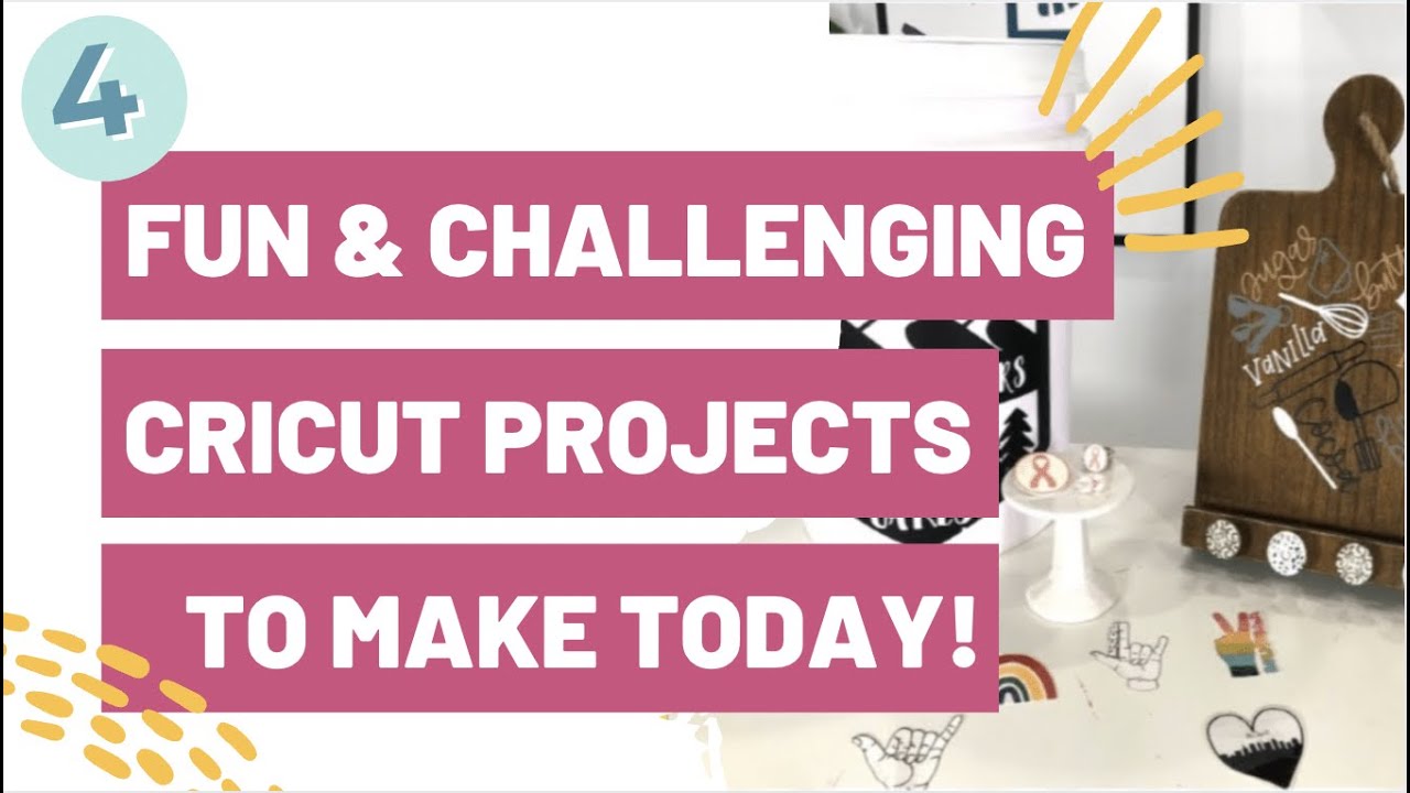 4 Fun and Challenging Cricut Projects To Create Today! + Make Temporary Tattoos With Your Cricut