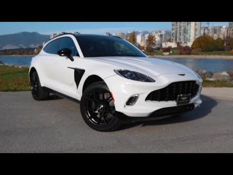 Aston Martin 2021 DBX First Look and Drive with Sound - NEW Exotic Sports SUV