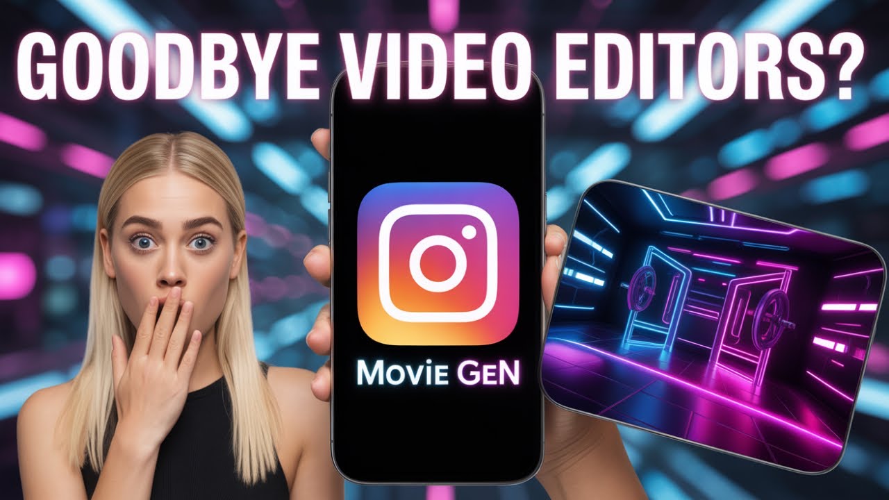 Meta’s NEW AI Movie Gen Will Replace Video Editors in 2025