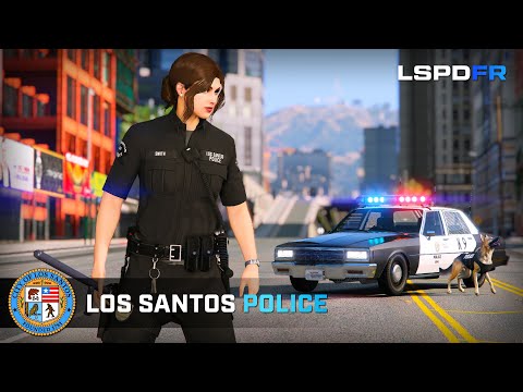 K9-Unit Patrol in 90s Los Santos | Crazy Foot Pursuit | GTA5 LSPDFR