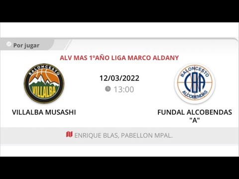 Alevin masc 11 VILLALBA MUSASHI - FUNDAL ALCOBENDAS