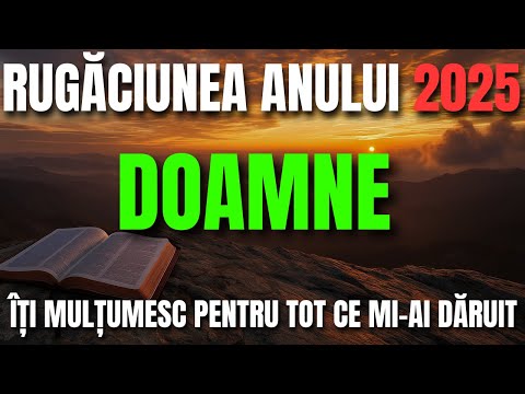 Prayer of the year 2025 – Thank you, Lord, for every day lived