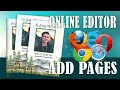 Online Funeral Program Editor How To Add More Pages