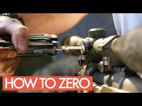 How to adjust Airsoft HOPUP + Zeroing Scope / Reddot