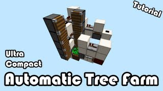 Automatic Tree Farm 1.8 /PS/Xbox [Ultra Compact 3x5 Base] Tutorial!