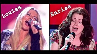 Louisa Johnson vs Karise Eden - It&#39;s A Man&#39;s World (Compilation)
