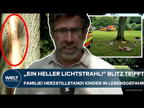 DELMENHORST: "Ein heller Lichtstrahl!" Blitz trifft Familie! Katastrophe! Kinder in Lebensgefahr!