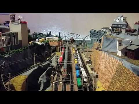 Spur N Modellbahn Anlage Narita Express Series 253 Tomix die 2.