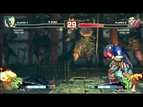 SSF4 HD [SA] hauntsxl vs. [BA] SeedyROM