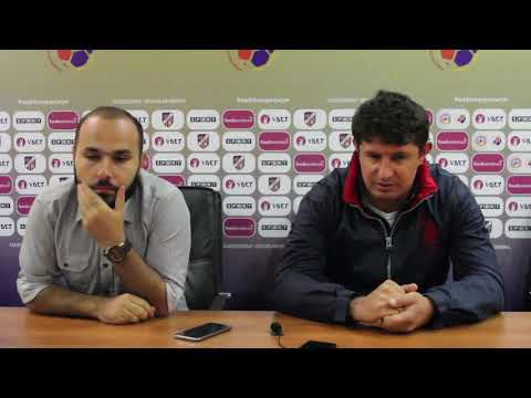 APL, Matchday 9 FC Ararat Yerevan Coach about 0-1 defeat from FC Urartu Yerevan