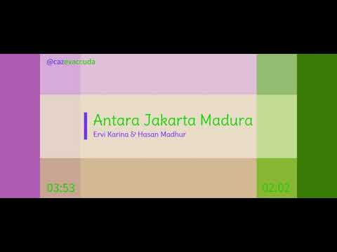 Antara Jakarta Madura - Ervi Karina & Hasan Madhur