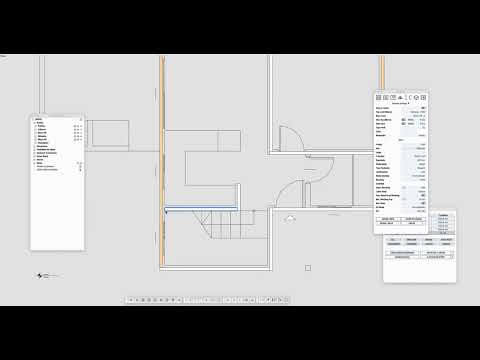 Paredes do Térreo – Vista de Plot
