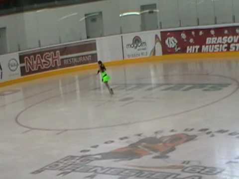 Andreea Ureche la Campionatul National de copii de la Brasov(locul I)