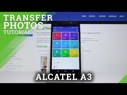 How to Transfer Photos to SD Card in ALCATEL A3