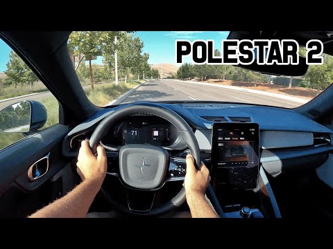 The 2021 Polestar 2 Launch Edition is More Intuitive but Pricer than the Model 3 (POV Drive Review)