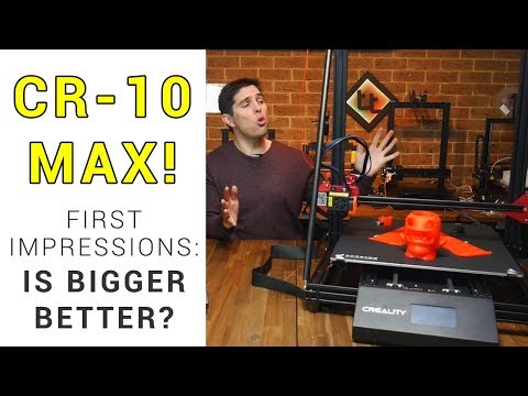 Erster Eindruck vom Creality CR-10 Max: Ist größer besser?