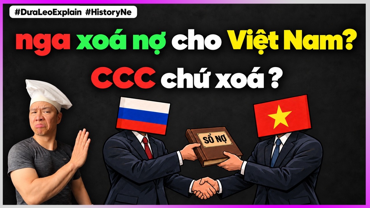 nga xoá nợ cho Việt Nam? CCC chứ xoá !?