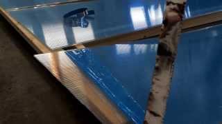 Greenhouse Build: Sealing Greenhouse Polycarbonate panels to save on winter heating bills