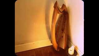The Scottish Sorcha Clarsach - Seiriol harp - Wire Harp