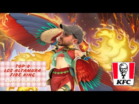 Fire King deck profile Top 8 LCS Altamura - Savio Moliterni - Team Marxx “C”