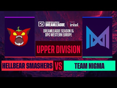 Dota2 - Team Nigma vs. Hellbear Smashers - Game 2 - DreamLeague S15 DPC WEU - Upper Division