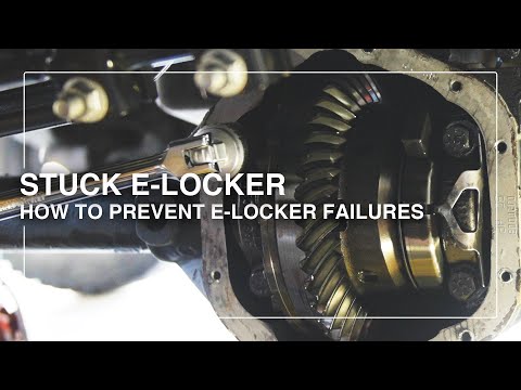 Jeep Wrangler Stuck e-Locker (with Preventative Steps)
