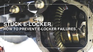 Jeep Wrangler Stuck e-Locker (with Preventative Steps)