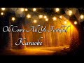 Oh Come All Ye Faithful - KARAOKE (With Lyrics) - Christmas carol