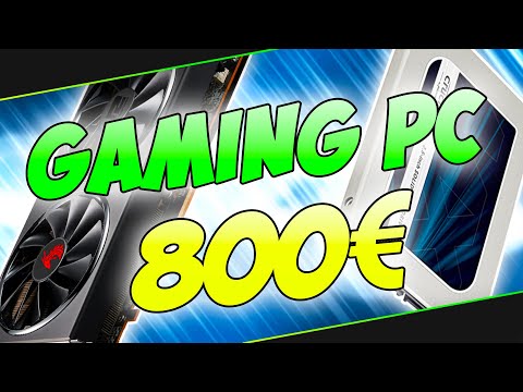 800€ GAMING PC - mit RX 5700 | PC-Konfiguration - 2020