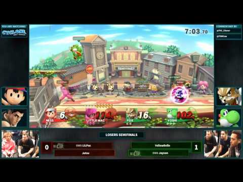 Cyclone 2 Smash 4 - YellowRello + JaySon vs LiLPac + Jutsu - Losers Semifinals