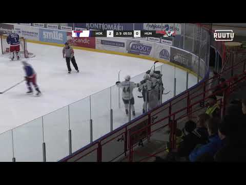 Maalikooste: Hokki–Hunters 23.2.2019