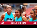 Girls 4x800m Relay - New Balance Nationals Indoor 2024