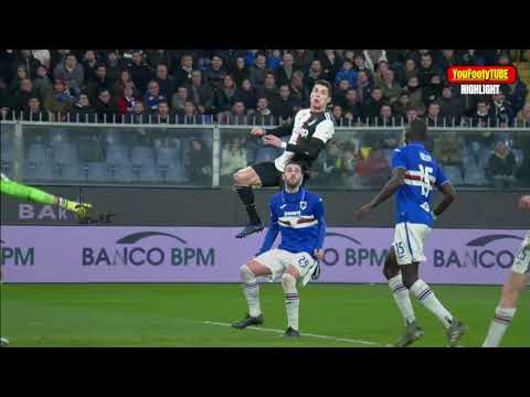 C. Ronaldo goal vs Sampdoria | YouFootyTUBE