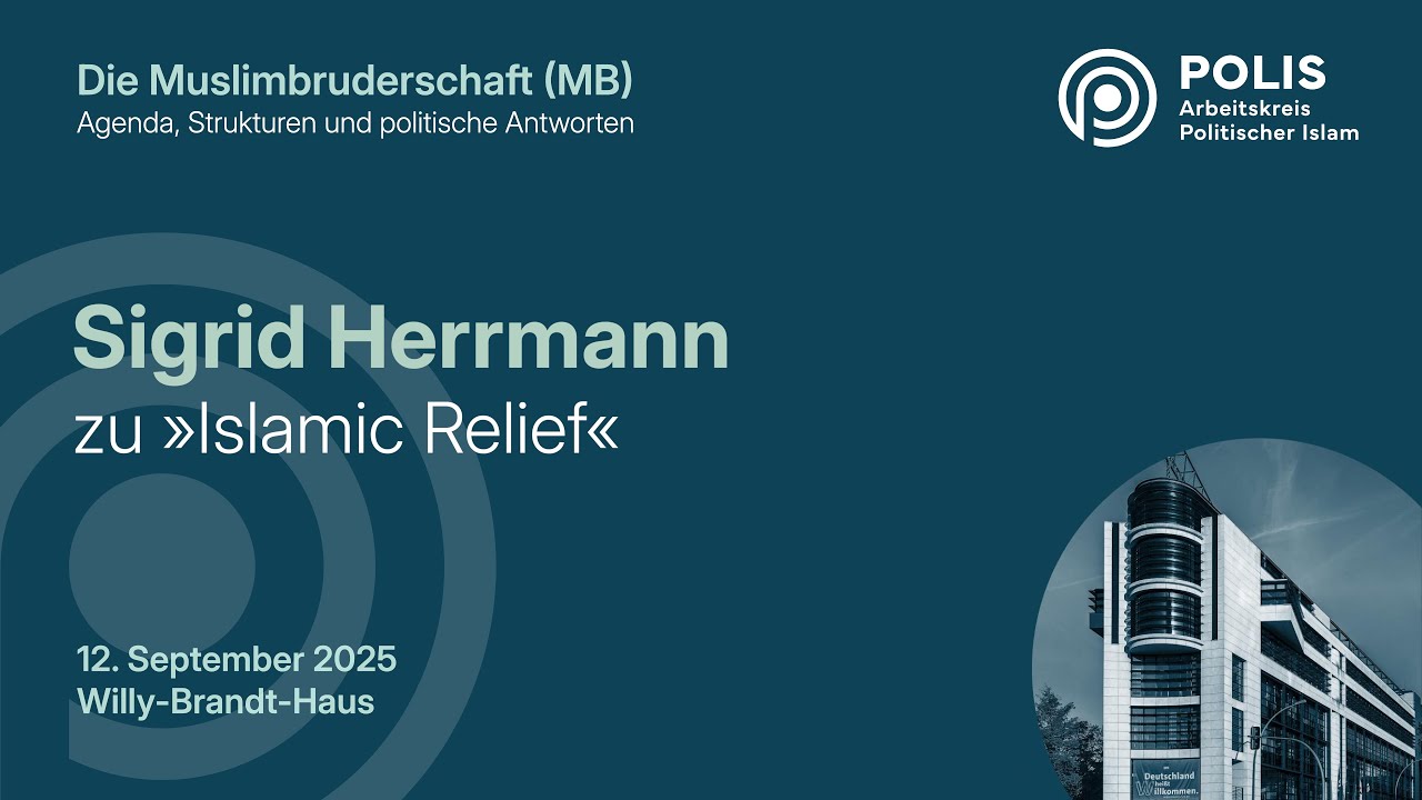 »Islamic Relief« | Vortrag von Sigrid Herrmann im Willy-Brandt-Haus