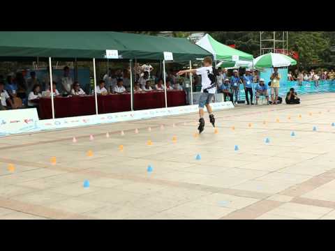 Lishui Slalom Open 2015 Freestyle Classic men Timchenko Sergey 1st place