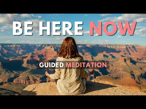 The Power of Being HERE NOW (GUIDED MEDITATION)