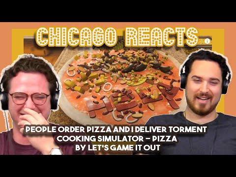 People Order Pizza and I Deliver Torment Cooking Simulator, Pizza by Let’s Game It Out |Actors React
