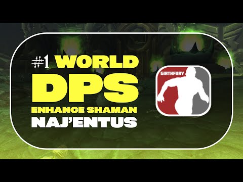World #1 Enhancement Shaman DPS / High Warlord Naj'entus / Classic TBC