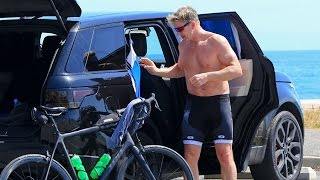 preview picture of video 'X17 EXCLUSIVE - Gordon Ramsay Keeps Fit In Malibu'