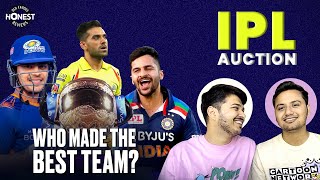 Honest Review: 2022 Indian Premier League (IPL) Mega Auction | Best & Worst Buys | Shubham & Rrajesh