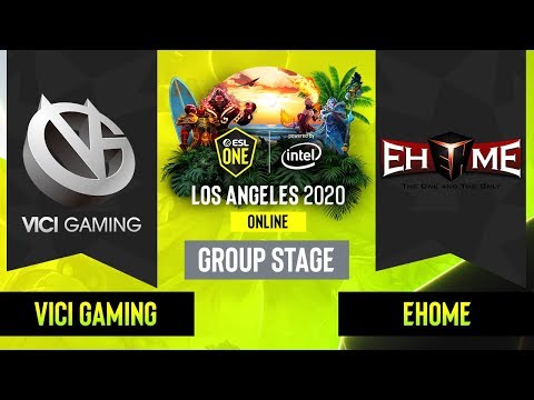 Dota2 - Vici Gaming vs. EHOME - Game 2 - Group Stage - CN - ESL One Los Angeles
