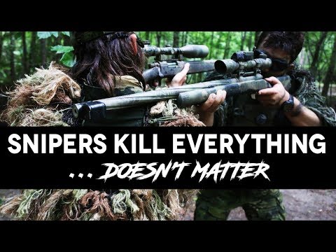 Airsoft Snipers destroy everyone - Swamp Sniper